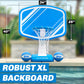 GoSports Splash Hoop Swimming Pool Basketball Game, Includes Poolside Water Basketball Hoop, 2 Balls and Pump - Choose Your Style
