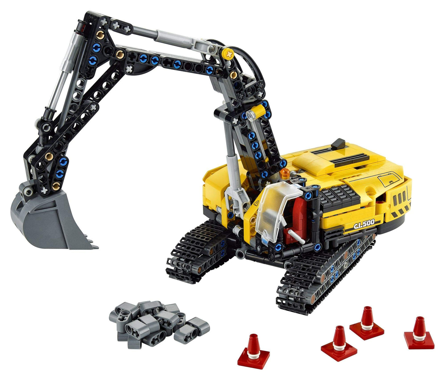 LEGO Technic Heavy-Duty Excavator 42121 Toy Building Kit; A Cool Birthday or Anytime Gift for Kids Who Enjoy Construction Toys; The 2-in-1 Design