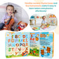 GO GO 30 Funny Phonics Songs Sound Book, A-Z Letter Sound Songs, USB-C Rechargeable, Preschool & Kindergarten Learn to Read for 3 Year olds, Perfect