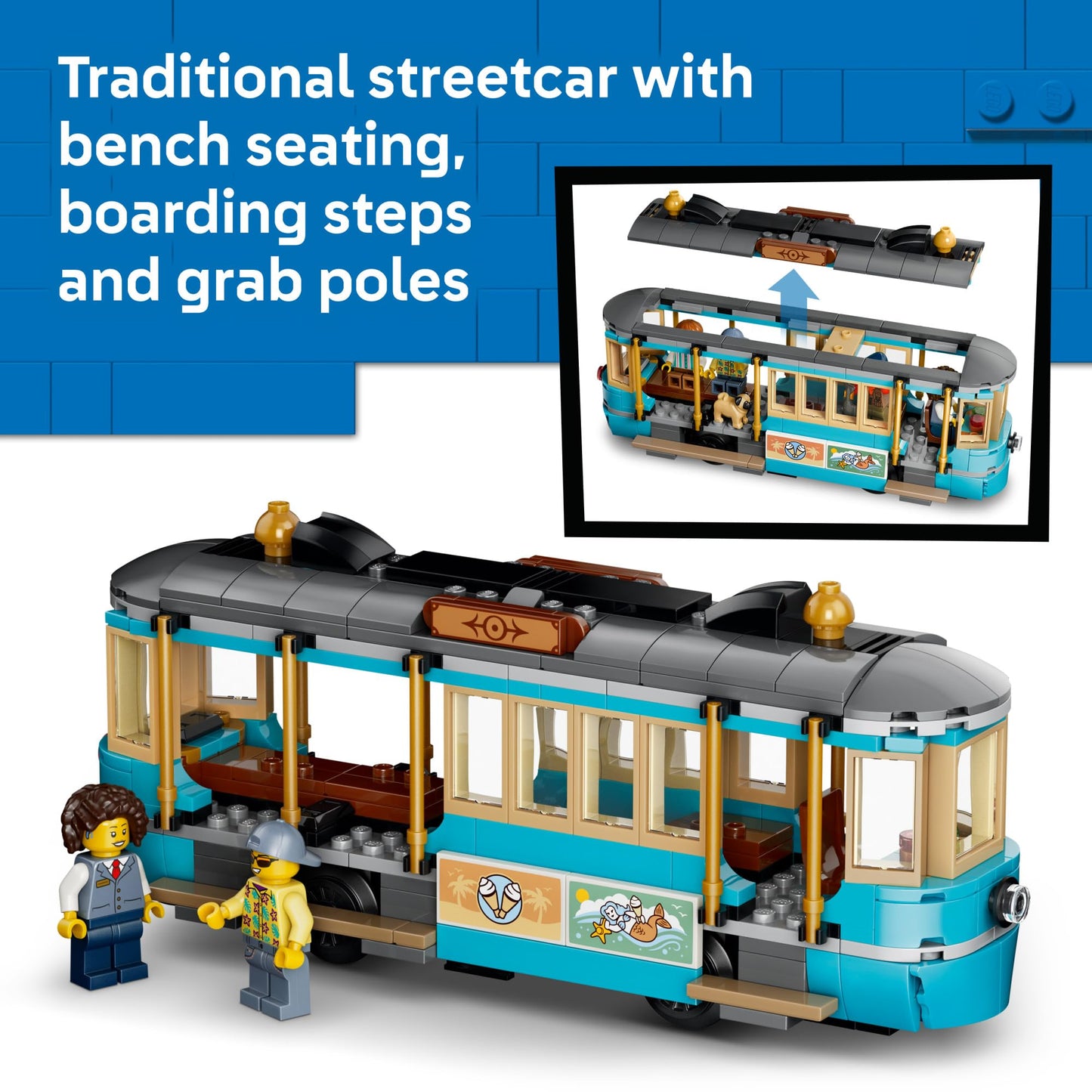 LEGO City Classic Beach Streetcar 60506