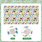 Litmitfu Dinosaur Coloring Tablecloth for Kids - Giant Dino Paper Activity Table Cover, Jumbo Animal Dino World Coloring Games Poster Crafts