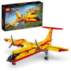 LEGO Technic Firefighter Aircraft Building Toy, Model Airplane Set 42152, with Authentic Fire Rescue Details, Engineering Fire Plane Fun for Boys,