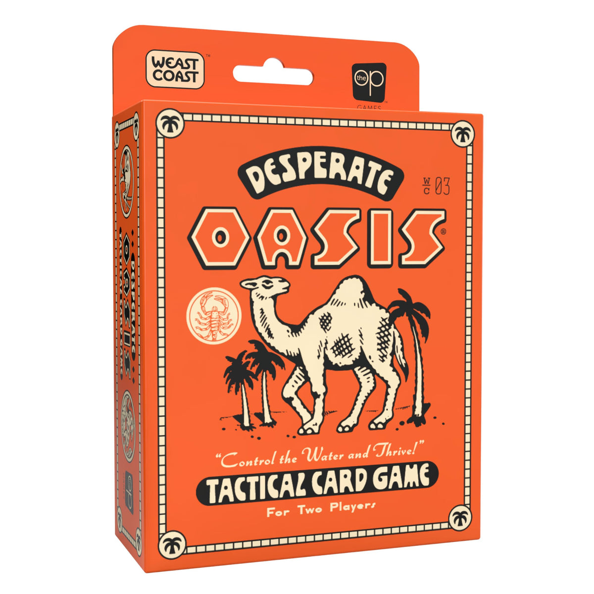 Desperate Oasis, A Desert Animal Themed Head-to-Head Strategy Card Game
