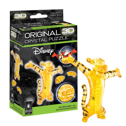 BePuzzled | Disney Tigger Original 3D Crystal Puzzle, Ages 12 and Up