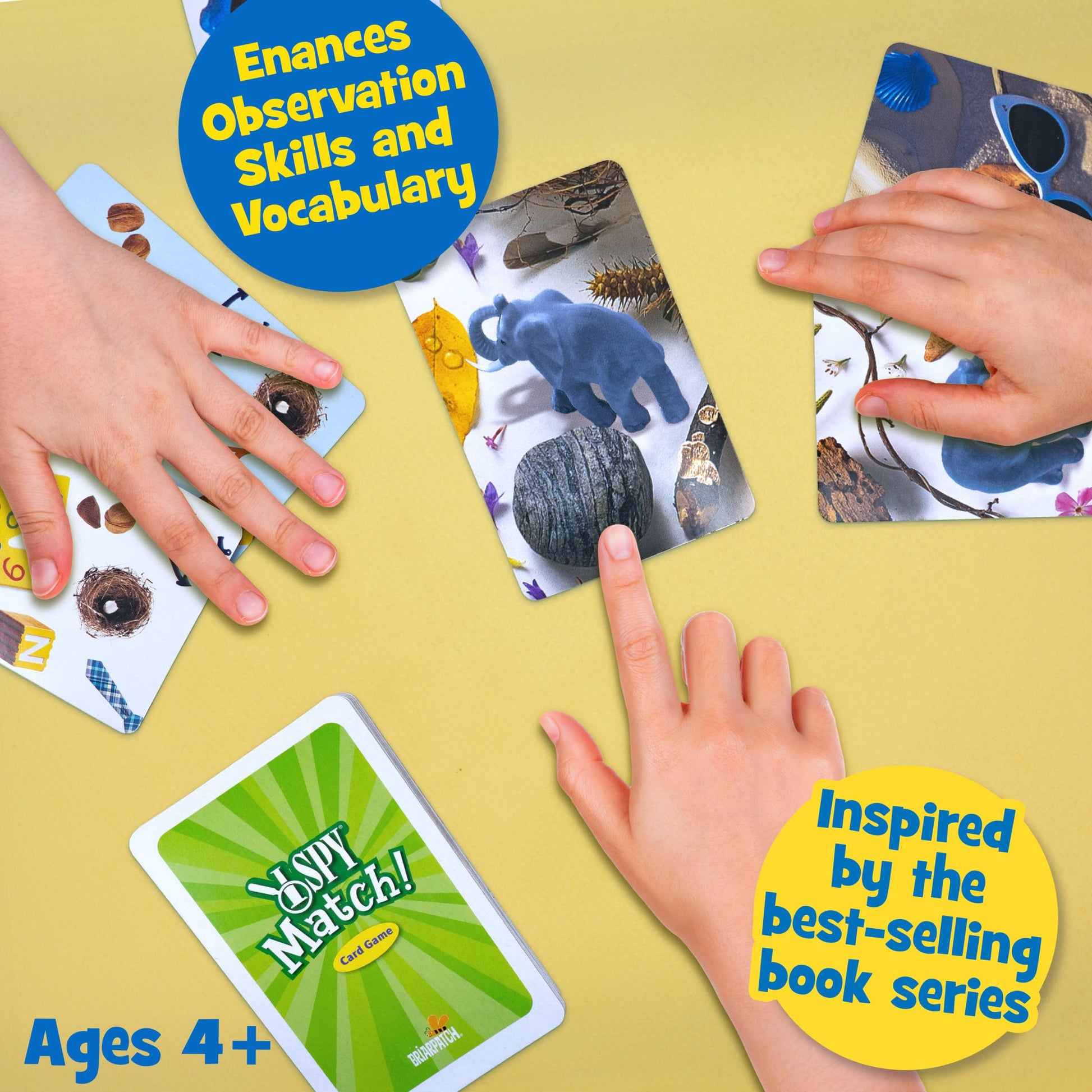 Briarpatch | I SPY Match! Card Game, Ages 3+