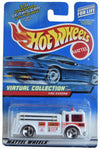 Hot Wheels Fire Eater, Virtual Collection [White] 3 Spoke