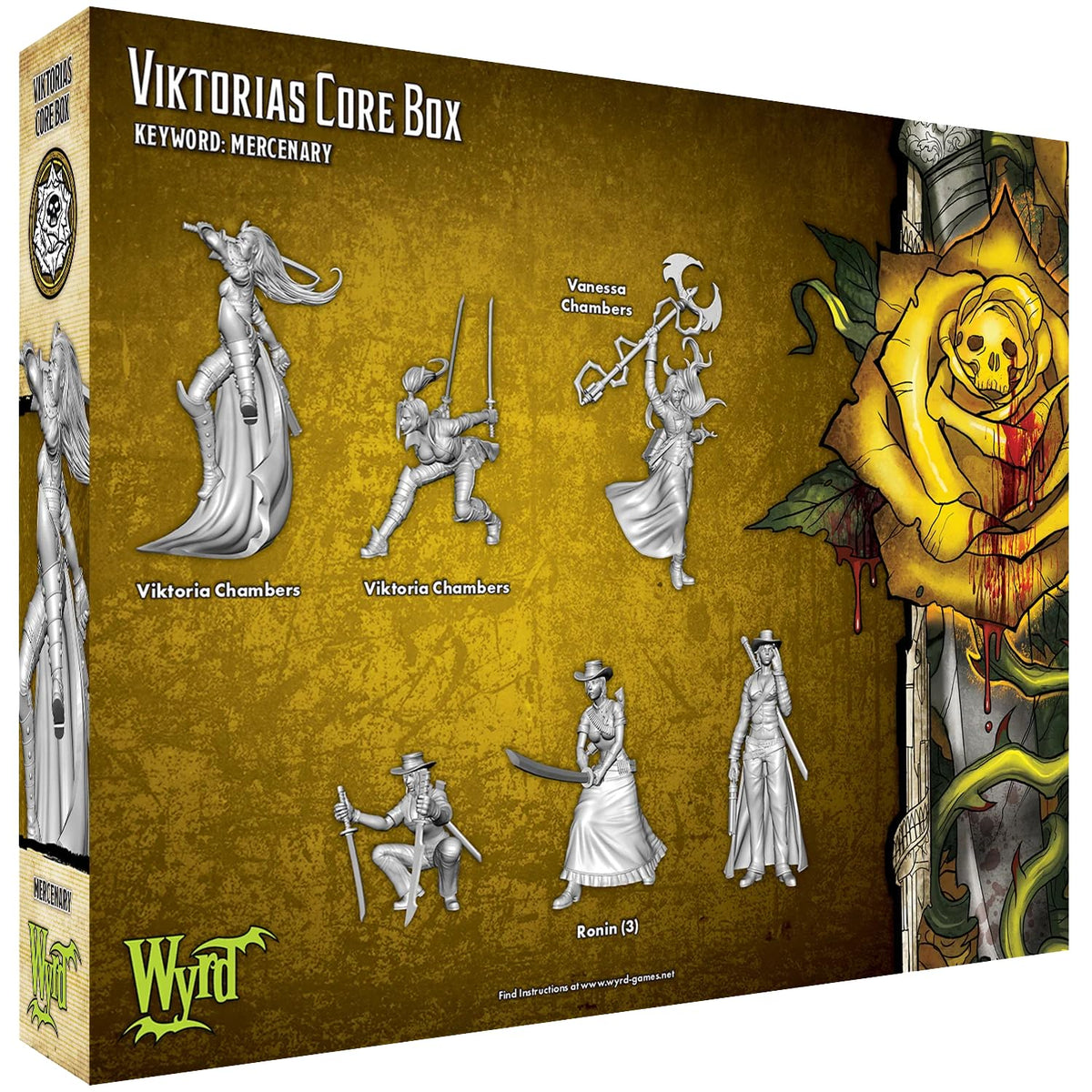 Malifaux Third Edition Outcasts Viktorias Core Box
