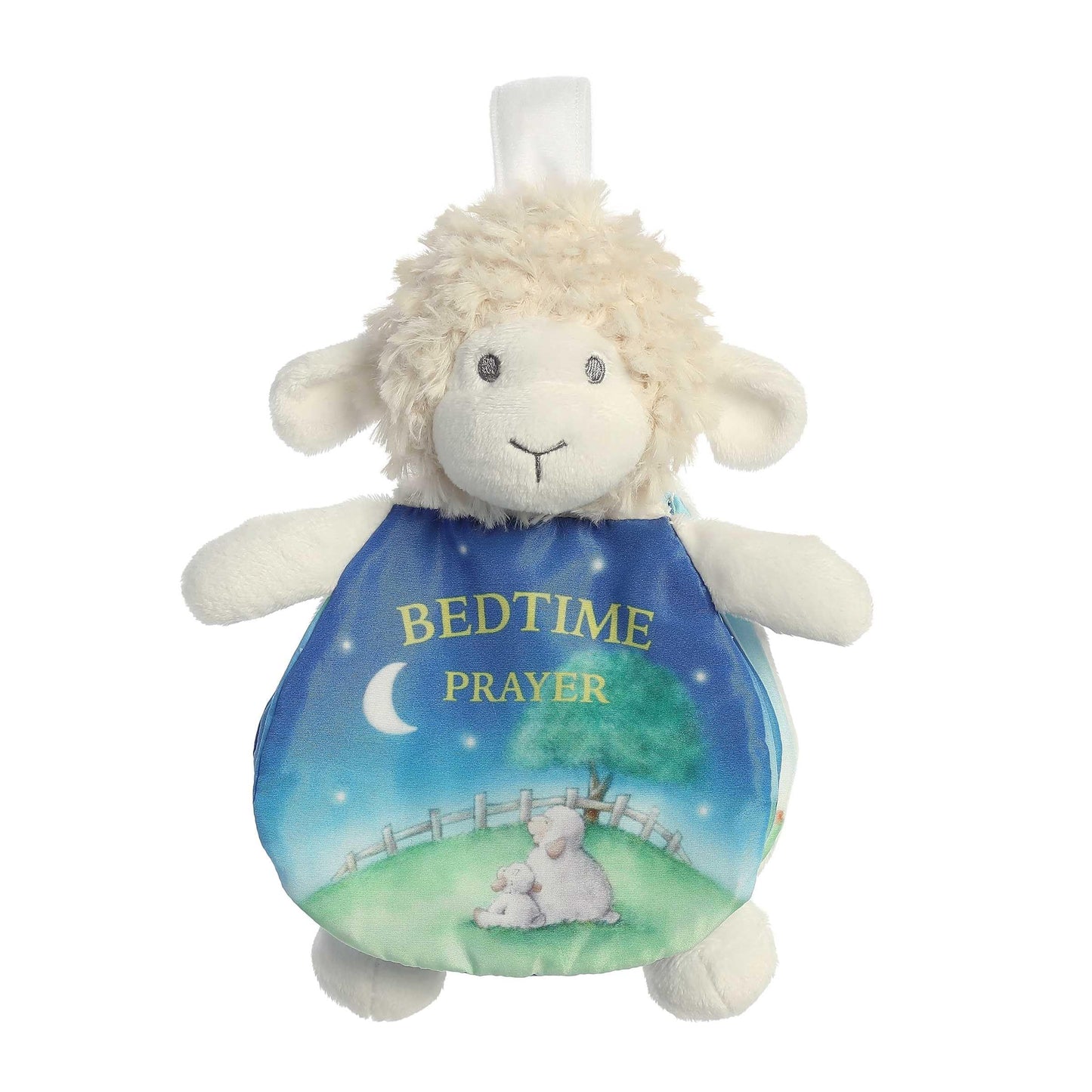 Aurora® Engaging Story Pals™ Bedtime Prayer Baby Stuffed Animal - Soft Book for Parents to Create a Bedtime Routine - Perfect for Nusery Decor, Cribs