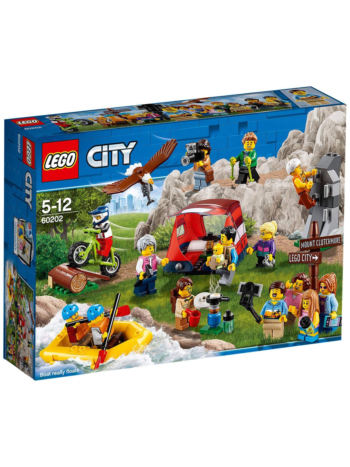 LEGO City People Pack - Outdoors Adventures 60202 Building Kit (164 Pieces)