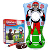 Preferred Toys 65 Inch Inflatable Football Target Toss for Kids, Red/Blue
