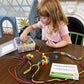 Kids First Math: Lacing Beads Math Kit w/Activity Cards | Develop Skills in Counting, Sorting, Sequencing, Pattern Recognition | Visual Hands-on Math