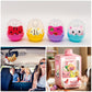 XIPEGPA 50 PCS Mini Animal Plush Toys Set Cute Small Animal Stuffed Toy Keychain for Party Favors Keychain Ornament for Goody Bag Easter Egg Stuffers