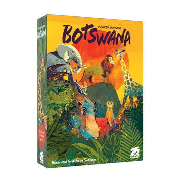 25th Century Games Botswana - Animal Collecting Strategy Card Game by Reiner Knizia Ages 7+ | 2-5 Players | 20-30 Min Playtime | Family-Friendly