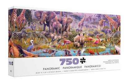 Buffalo Games - Africa Panoramic Landscape - 750 Piece Jigsaw Puzzle