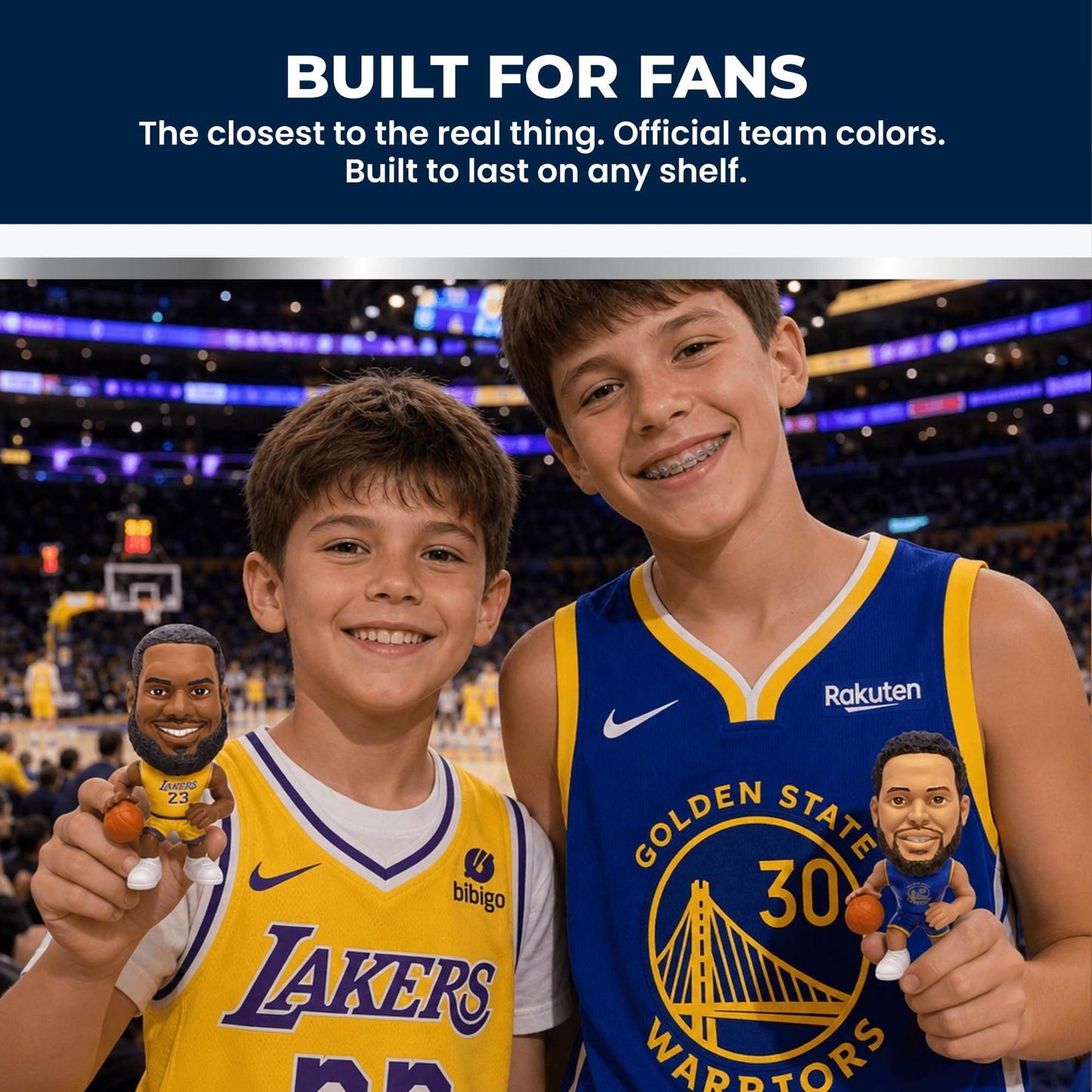 Party Animal Big Shot NBA Ballers Action Figure, Stephen Curry