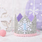 Rweseo Winter Onederland First Birthday Crown,Snowflake 1st Birthday Crown