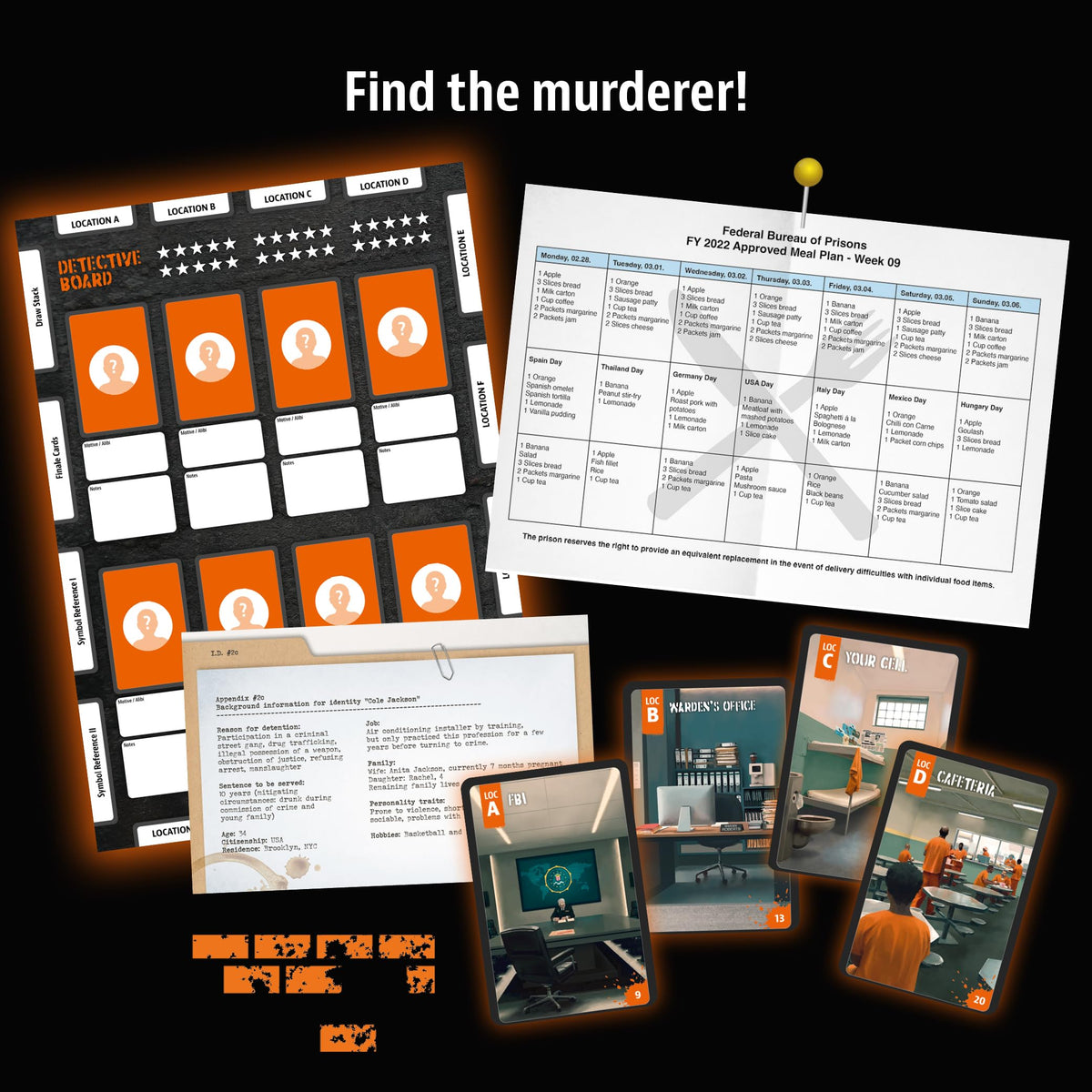 Kosmos Masters of Crime: Incognito | Mystery Board Game