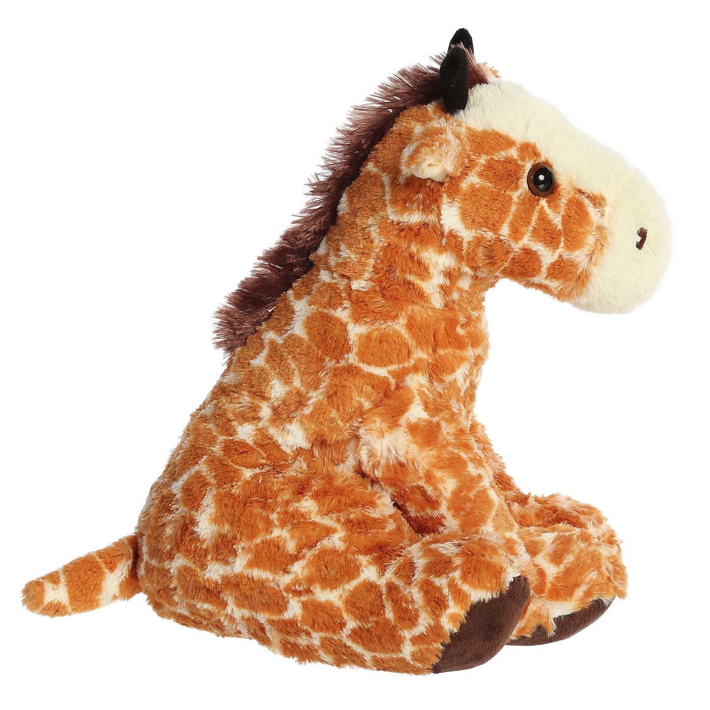 Aurora® Cuddly Giraffe Stuffed Animal - Cozy Comfort - Endless Snuggles - Brown 14 Inches