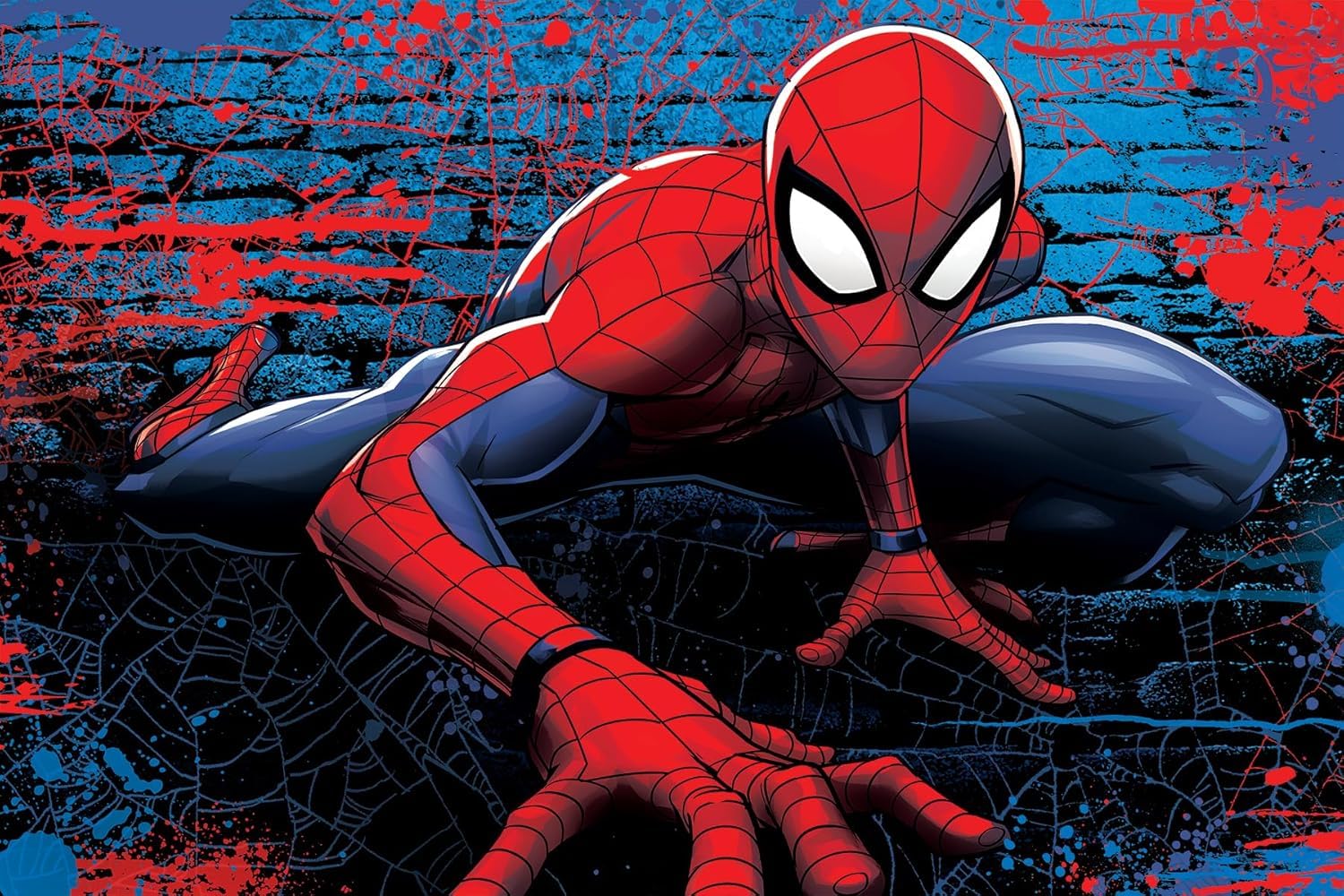 Prime 3D | Marvel | Spider-Man | 200 Piece 3D/2D Jigsaw Puzzle for Adults & Kids | Finished Size 12" x 18" | Challenging & Fun for Adults, Kids