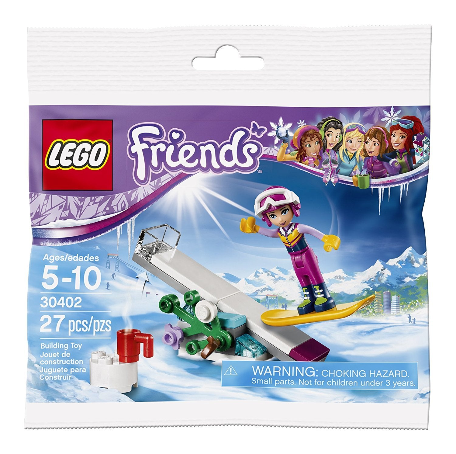 LEGO Friends Snowboard Tricks (30402) Bagged