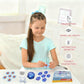 Foraineleyo Hands-On Math 3D Paper Folding Kit - STEM Origami Puzzle for Boys Girls Ages 6-12, Medium Level 3D Jigsaw-Style Models
