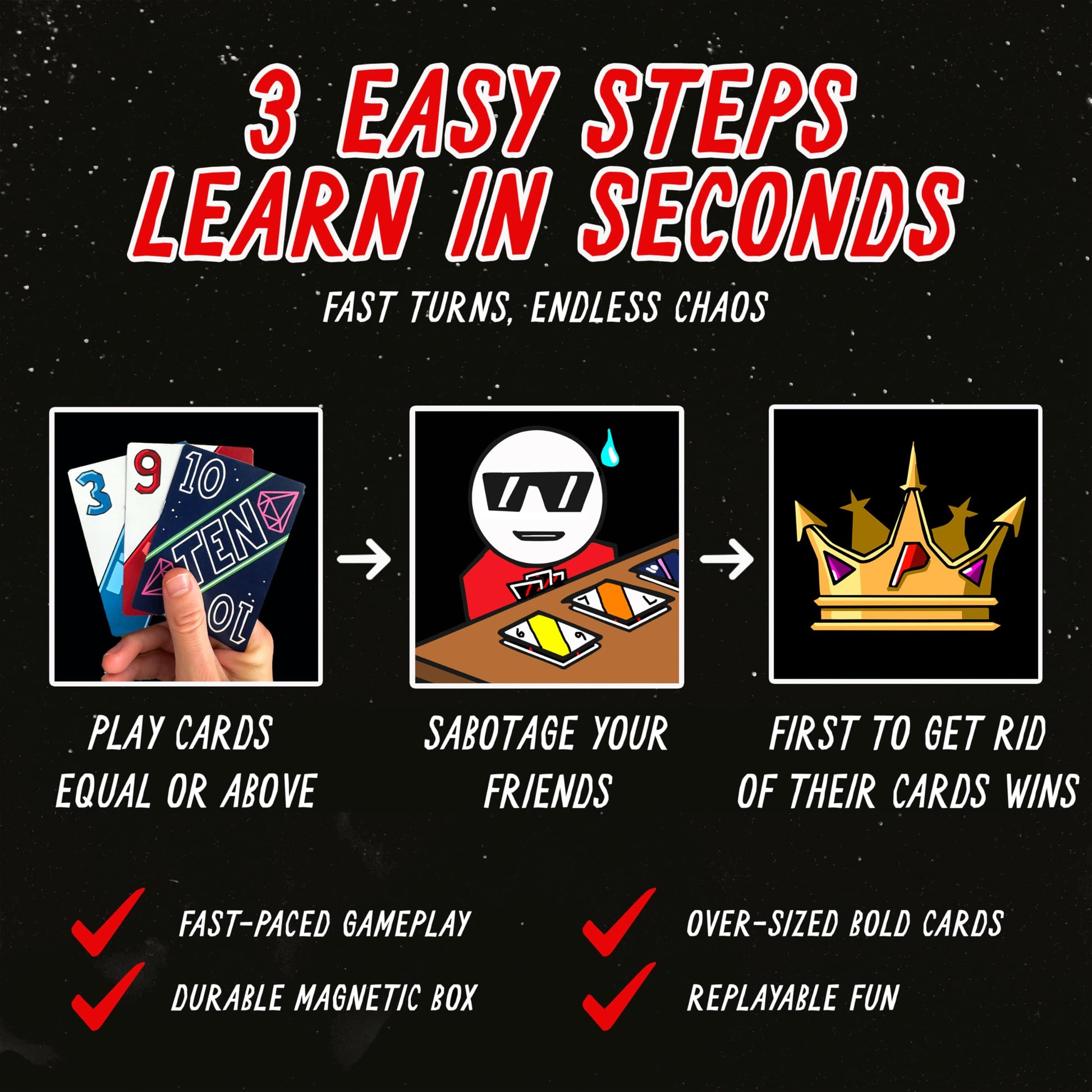PAYBACK Original Edition - Fun Family Card Games with Betrayal, Strategy & Chaos for Teens & Adults, Fast-paced Party & Travel Game Night Favorite