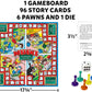Edupress Inference School Days Game, Blue Level, 2-4 Players, Ages 8+, EP60801