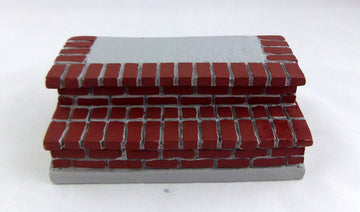 Dollhouse Miniature Brick Entry Stairs