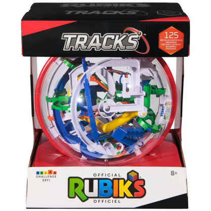 Rubik's Cube Tracks 125, 3D Puzzle Game and Maze with 125 Obstacles, Relaxing Toy that is a Challenge for the Mind, for Children Aged 8 and Up