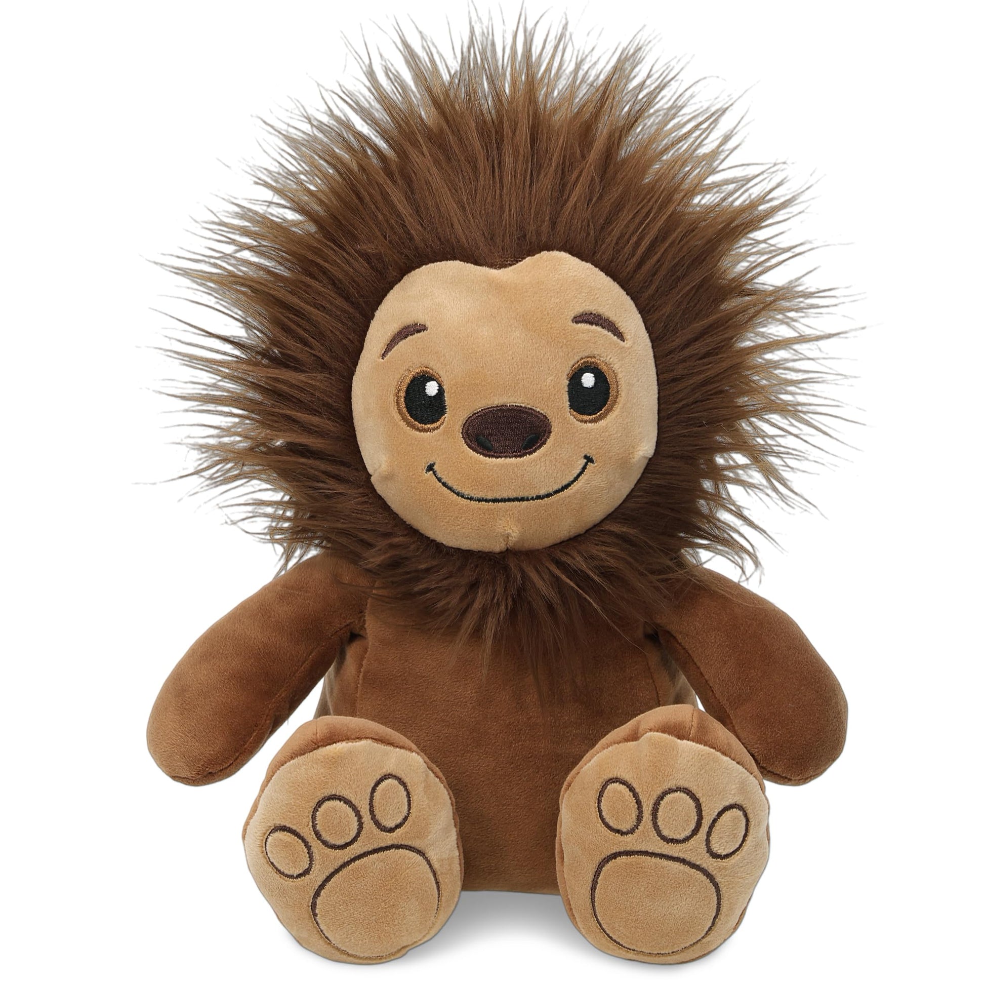 DolliBu Snug Mooshies Standing Bigfoot Stuffed Animal - Super Squishy Sensory Plush Mythical Toy, Cute Kids Plush Animal Friend to Play, Squeeze