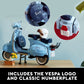 LEGO Icons Vespa 125 Model Building Kit - Vintage Italian Scooter DIY Craft Kit for Adults, Ages 18+ - Gift for Birthdays - Includes Kickstand