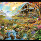 Buffalo Games Adrian Chesterman, Paradise in the Country, 1000 Piece Puzzle
