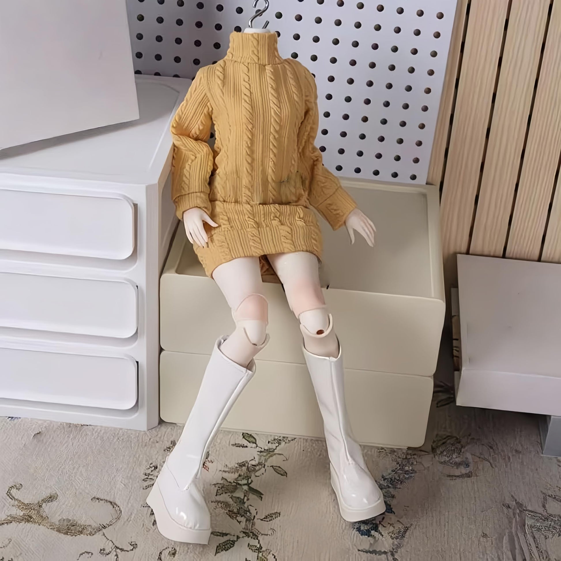 YHYQiFei Bjd Doll Clothes,Ball Jointed Doll Clothes,Handmade,Many Styles, for 1/3 1/4 1/6 bjd Doll (E, 1/3)