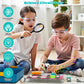 Science Kits for Kids Age 5-7 8-12, STEM Educational Learning Toys with 58 Circuit Parts, Over 520 Projects, Travel Sensory Table Fidget Toy for Boys