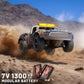 1:16 Scale RC Monster Truck, 2.4GHz Remote Control Fast RC Car 36km/h 4WD Off-Road Water-Resistant Electric Powered Vehicle with Dual Batteries, Drift