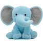 KINREX Elephant Stuffed Animals - Stuff Animal Plush Toy for Babies Girls Boys, Elephants Plushie Teddy Bear Toys for Birth Stats Baby Shower Infant