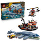 LEGO Jurassic World Mosasaurus Dinosaur Boat Attack 77983