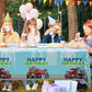 GZBJMYGS Truck Happy Birthday Tablecloth Truck Plastic Supplies Car Theme Boys Girls Green Birthday Party Supplies Party Picnic Camping Plastic Table