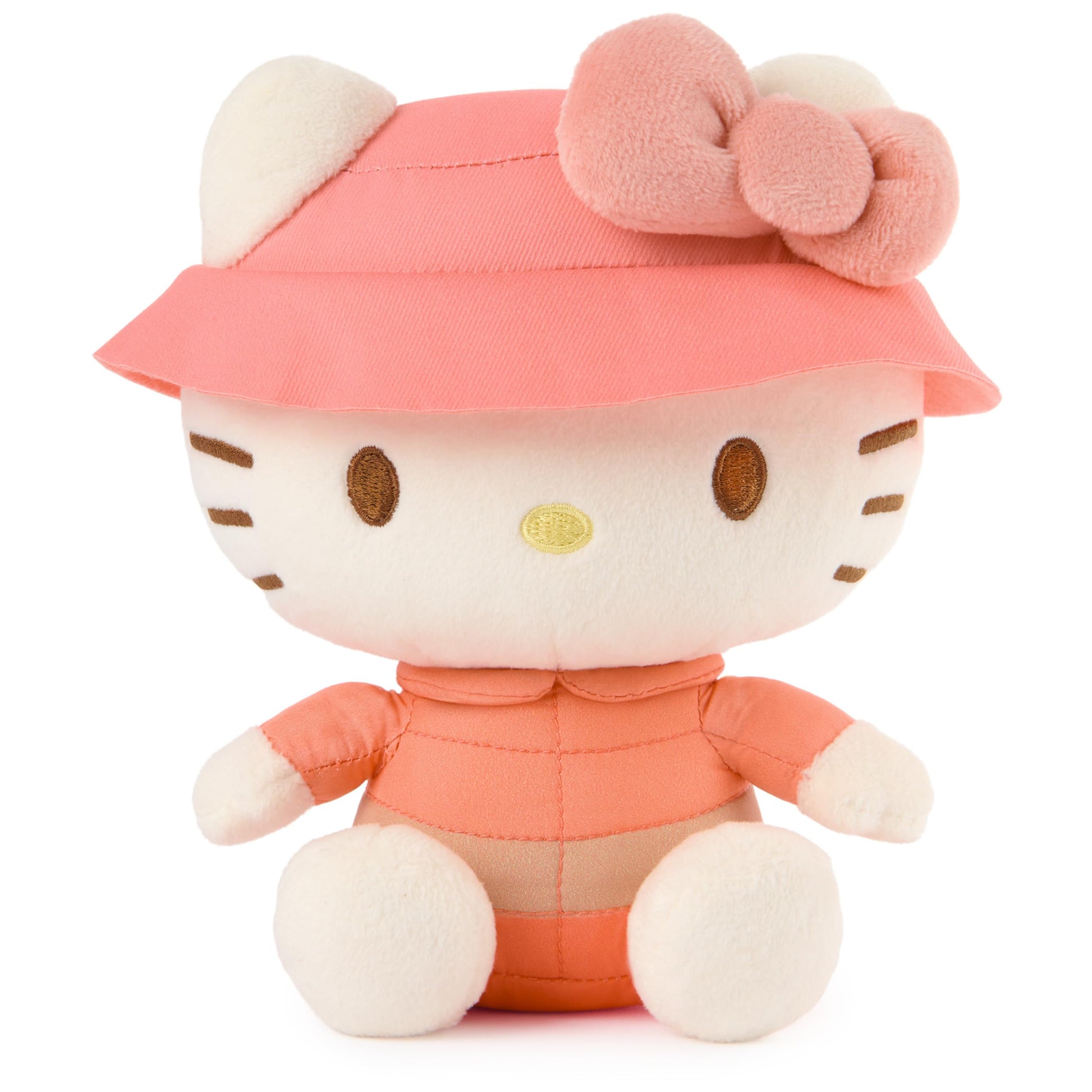 GUND Sanrio Hello Kitty 6-Inch Plush Toy with Camping Outfit for Ages 1+