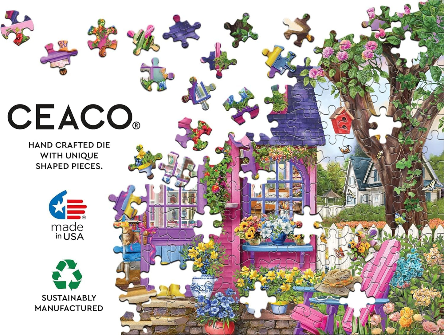 Ceaco - She Shed - 500 Large Piece Jigsaw Puzzle for Adults