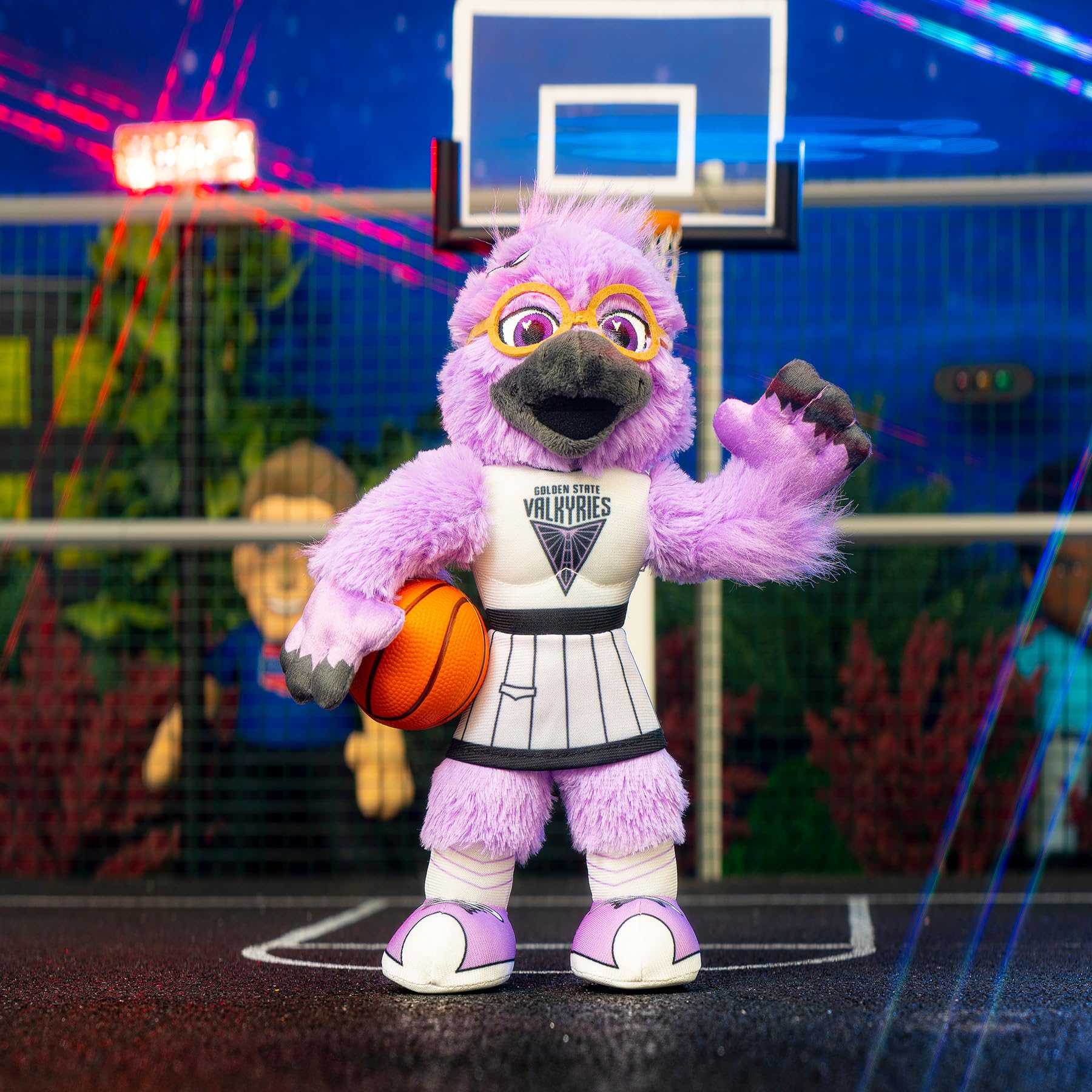 Bleacher Creatures Golden State Valkyries 10" WNBA Mascot Plush Figure - A Mascot for Play or Display