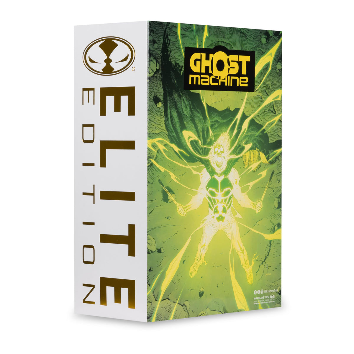 McFarlane Toys- Geiger (Ghost Machine) 7in Deluxe Action Figure McFarlane Elite Edition #15
