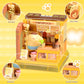 ROLOSO Cute Building Bricks Blocks Toys Miniature Sets with Transparent Display Fun Toy Collectible Gift for Fans Girls Birthday Party Supply
