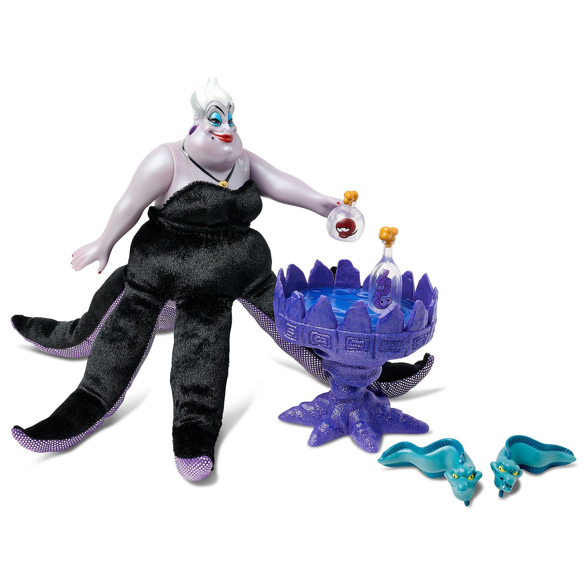 Disney Store Official Ariel Classic Doll Gift Set - Includes The Little Mermaid, Ursula & King Triton Dolls Plus More - Disney Classic Dolls &