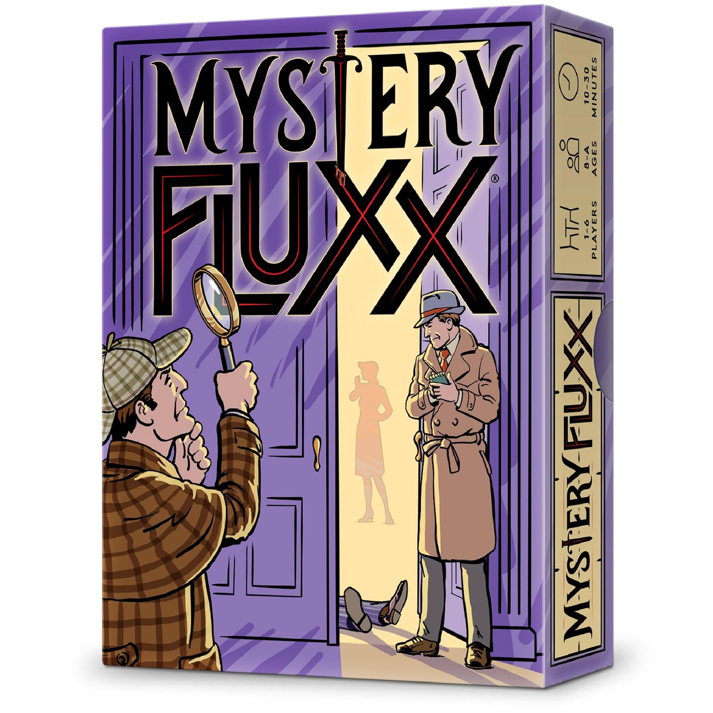 Looney Labs Mystery Fluxx - The Detective-Themed Card Game of Clues and Deduction, Ages 8 to Adult, 1-6 Players
