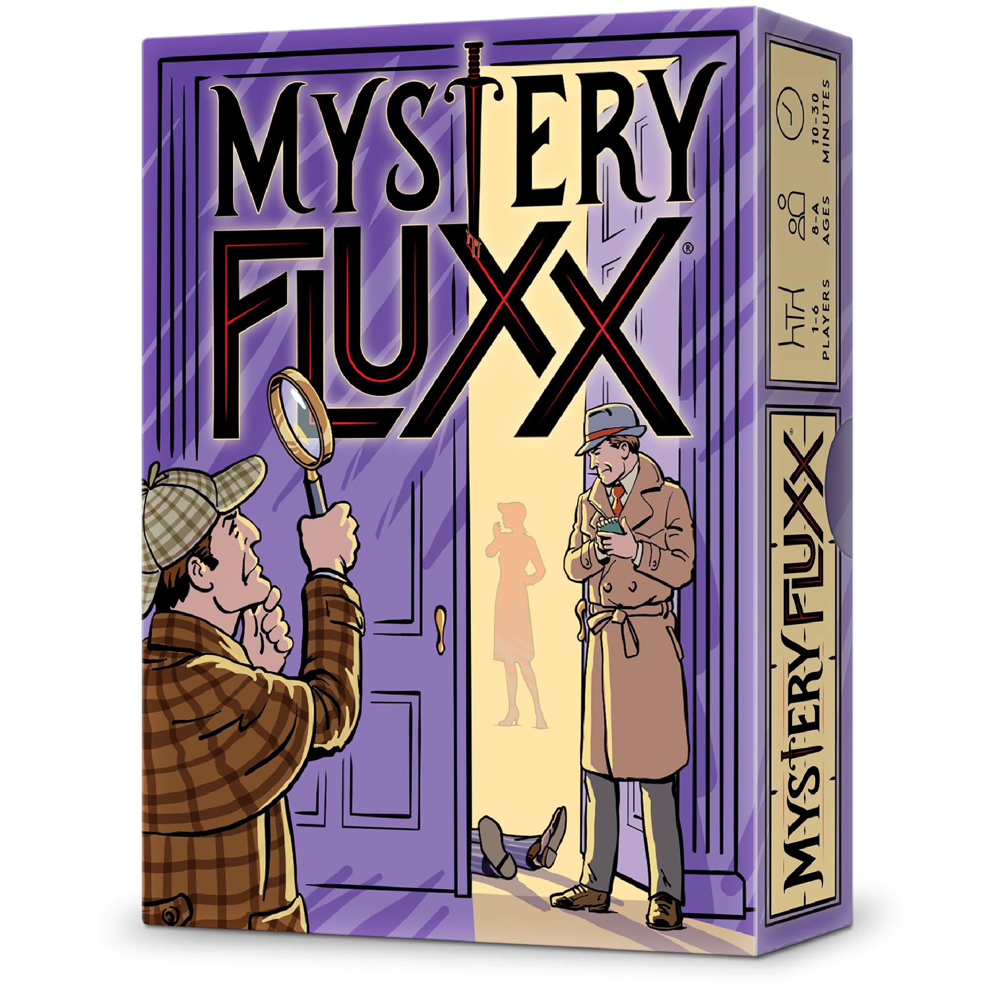 Looney Labs Mystery Fluxx - The Detective-Themed Card Game of Clues and Deduction, Ages 8 to Adult, 1-6 Players