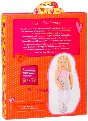 Our Generation Cloudy Cuddles Doll Clothing Outfit Set, fits 18 Inch Dolls, for Ages 3+