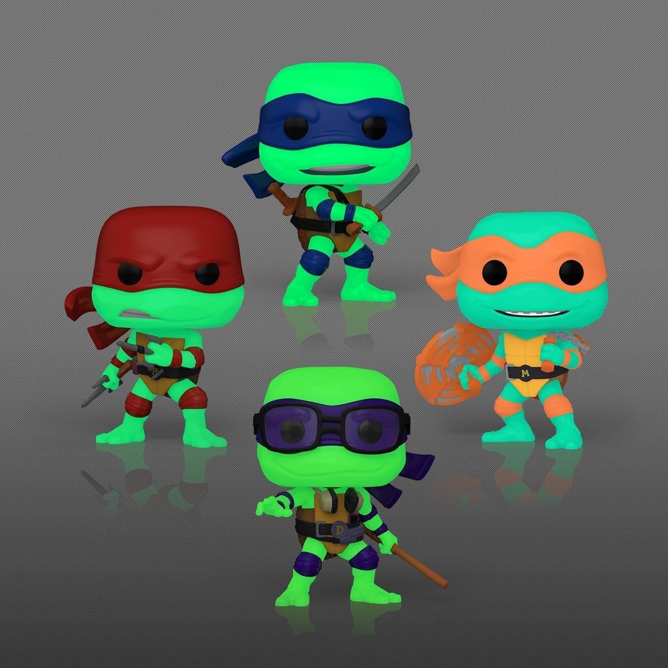 Funko POP! Teenage Mutant Ninja Turtles (TMNT) 4 Pack - Amazon Exclusive