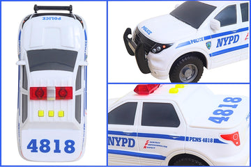 Daron NYPD Mighty Police Car Toy with Lights & Sounds Ages 3+