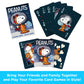 Aquarius Peanuts Snoopy in Space Playing Cards Standard Size - Themed Novelty Deck with 52 Unique Designs - Collectible Merchandise Gift for Teens